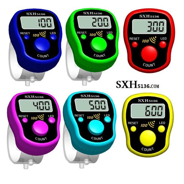 LCD Electronic Row Counter Digit Marker Tally Digital U T2V6