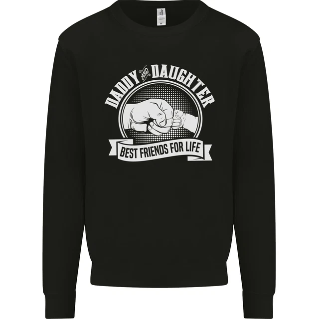 Daddy & Daughter Best Friends Fathers Day Mens Sweatshirt Jumper