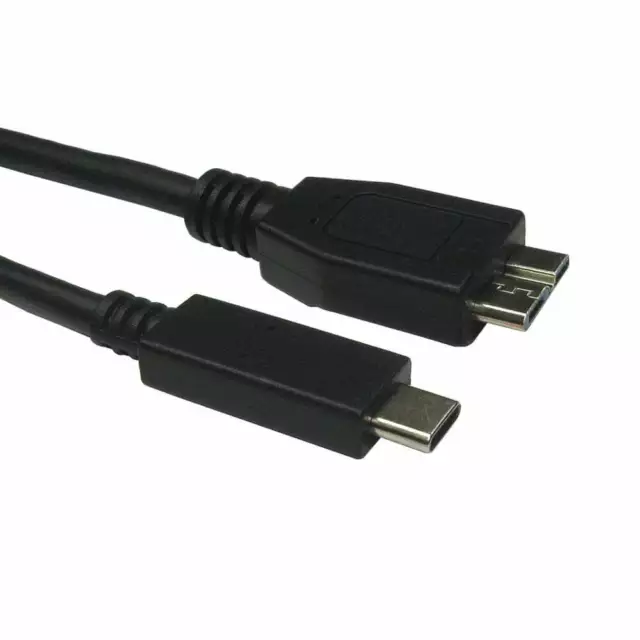 1m 2m 3m USB C to USB 3.1 Micro B Cable For External Hard Drive MacBook Phones