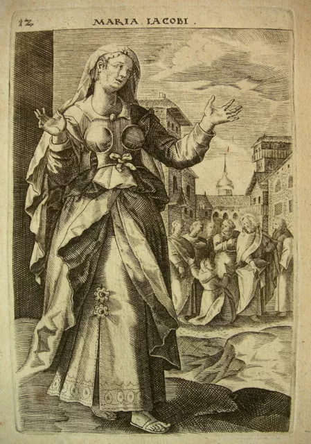 `Maria Kleophas, Maria Jakobäa´ Kopie Nach Karel Van Mallery / M. De Vos, ~1680