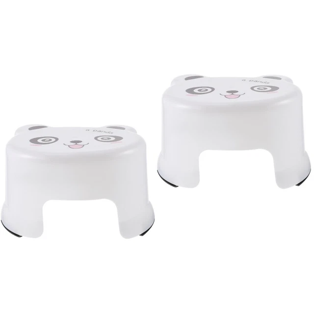 2 pz sgabello a gradini cartoni animati WC vasino allenamento sgabello a gradini da cucina poggiapiedi per