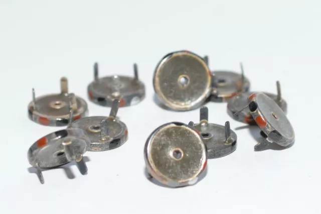 5x Vintage MICA-Kondensator, 470 pF / 500 VDC, MICA Disc Capacitor, NOS 3