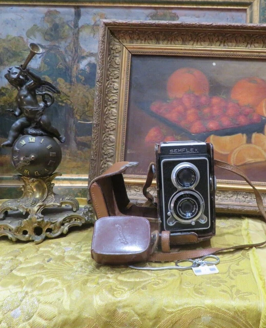 Semflex dans appareils photo anciens reflex bi-objectif