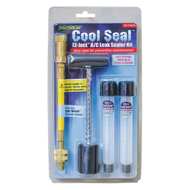 SPECTROLINE CS-100CS A/C Leak Sealer Kit,Up to 4 tons