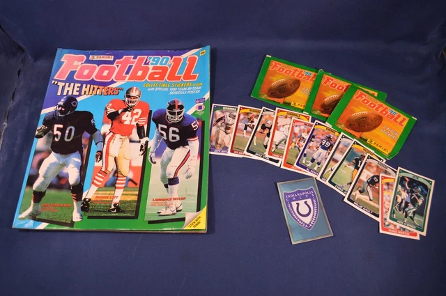 Lot 17 Stickers Panini Foot 1990 – Toulouse – Autocollants Origine Récup’