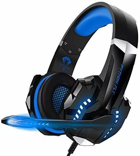 USB Gaming Headset 7.1 Surround Sound LED Light Mic For PS4 PS5 Nintendo Xbox AU