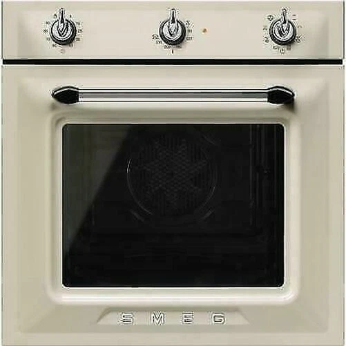 SMEG SF6905P1 Four Encastrable Aéré 60 CM Crème Fouettée Classe A 6 Fonctions