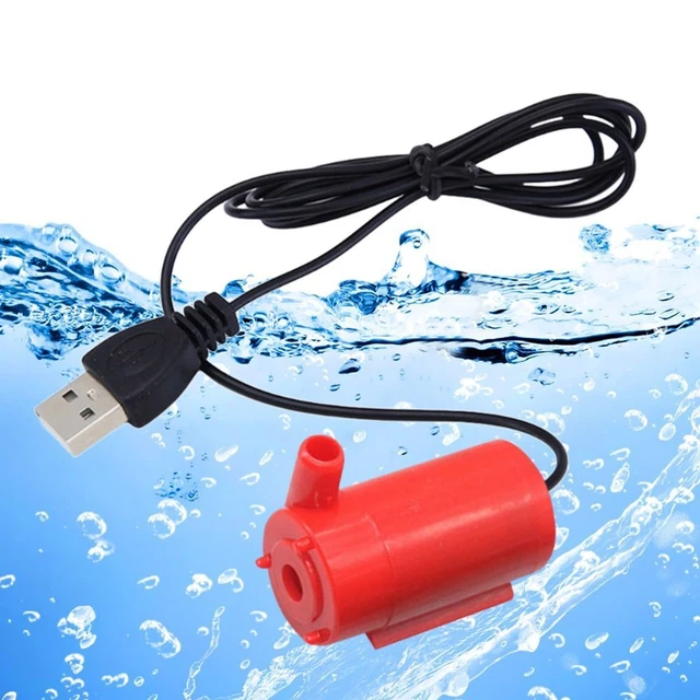 Fuente Hydroponics Bomba Sumergible Súper Silenciosa CC 5V Fuente Piscina