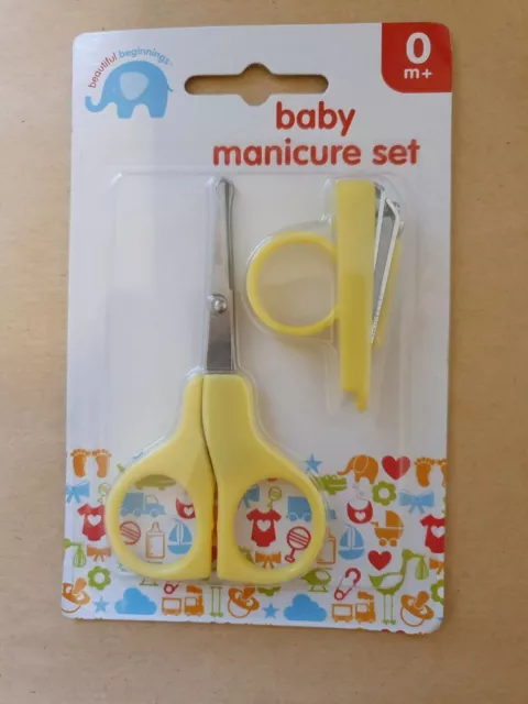 BABY MANICURE NAIL CUTTER CLIPPER SET NEW BORN 0+ Safety Scissor Toddler HYGIENE