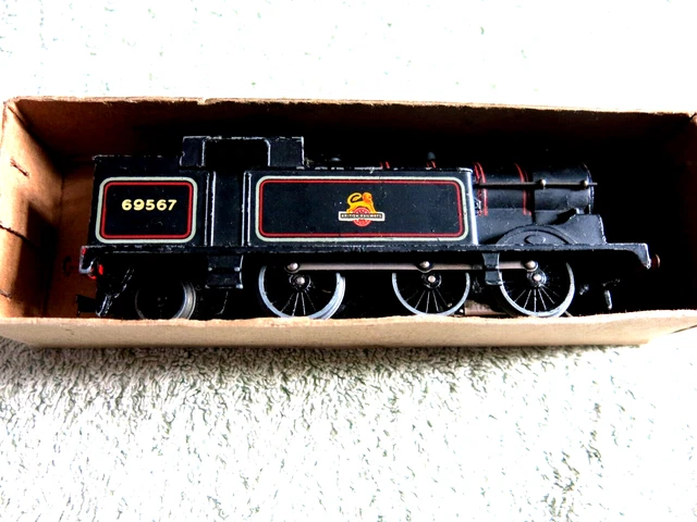British Railway Edl17 Hornby Dublo 0-6-2 Locomotive 69567 In Good Condition