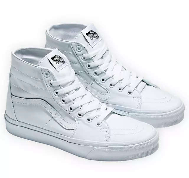 Vans - Sk8-Hi Tapered - Canvas - True White - Vn0A4U16L5R