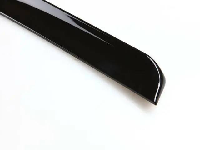 UNPAINTED Rear Boot Lip Spoiler for BMW E60 5 Series Sedan - MATTE BLACK