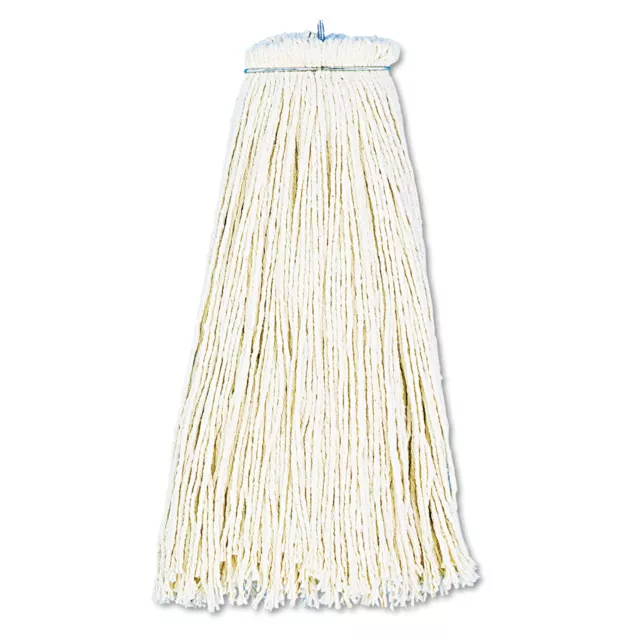 Boardwalk Cut-End Lie-Flat Wet Mop Head Cotton 16oz White 716CEA