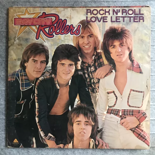 Bay City Rollers : Rock n Roll Love Letter : Vinyl Record / LP : AL-4701