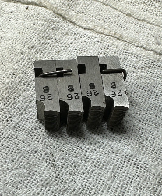 3/8-32 Thread Chasers for H&G 7/16" Threading Die Head Eastern Machine Screw