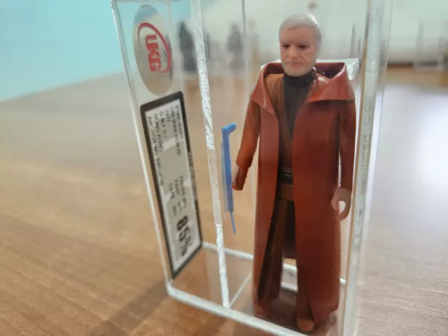 Vintage Star Wars Figure Obi Wan Kenobi 85% Graded Via UKG Not AFA