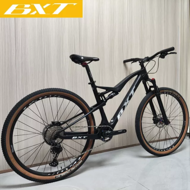 Mountain bike in fibra di carbonio 29er Speedmax Shimano 11 velocità bici a sospensione in carbonio