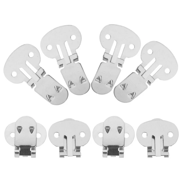 26 pz clip per scarpe piatte vuote timbri piatte grandi