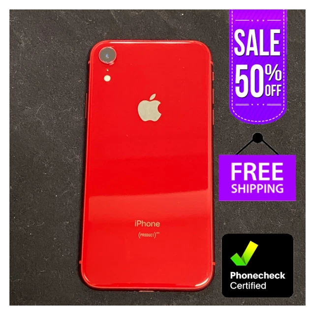 Apple iPhone XR (赤) 64GB iPhoneXR 64GB RED SIMフリー 本体 スマホ