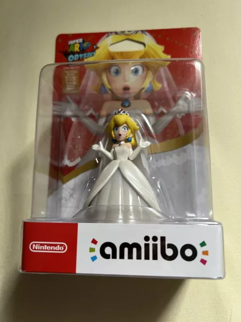 Amiibo Peach wedding - Tenue de mariage -  Collection Super Mario Odyssey