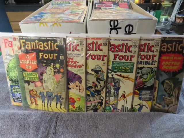 1961-1982 MARVEL Comics FANTASTIC FOUR (1st Series) #1-250 - You Pick Singles