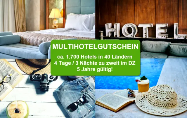 *WOW* HotelDEAL für 2 Personen, ca. 1.700 Hotels bis 5* n. Wahl, -80% (UVP €359)