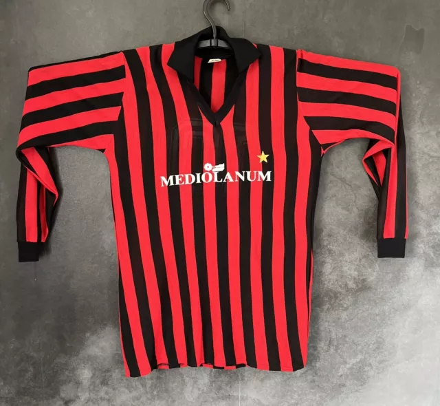 AC Milan retro jersey, XL 100% acrylic. Retro 1987-1992