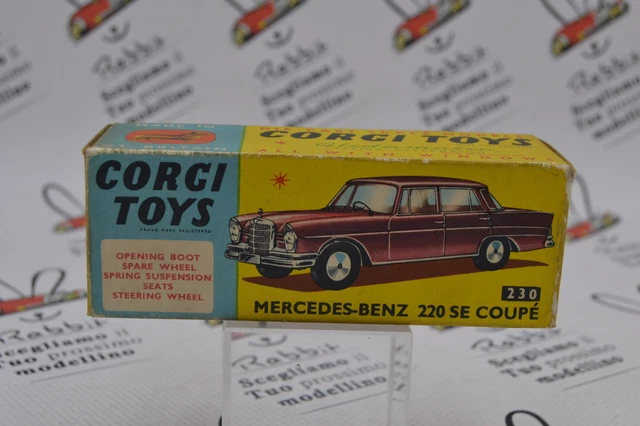 Miniature Anguplas Mini Cars Mercedes 220 SE - Autre Marque (No Dinky, No Norev...) - Occasion