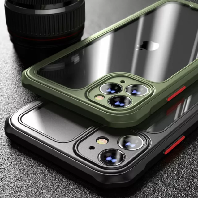 Shockproof Case for iPhone 14 13 12 11 Pro Max Mini XR XS MAX 7/8 PLUS SE Clear