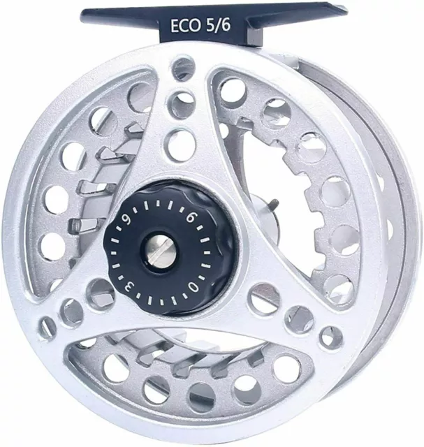 BFR dragonfly 70 7/8 large arbor disc trout fly fishing reel 3 + 3