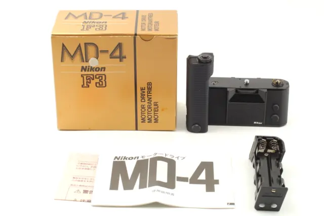 Selten [Beste Mint IN Karton] Nikon MD-4 Pro Griff Motor Drive für F3 HP P Von