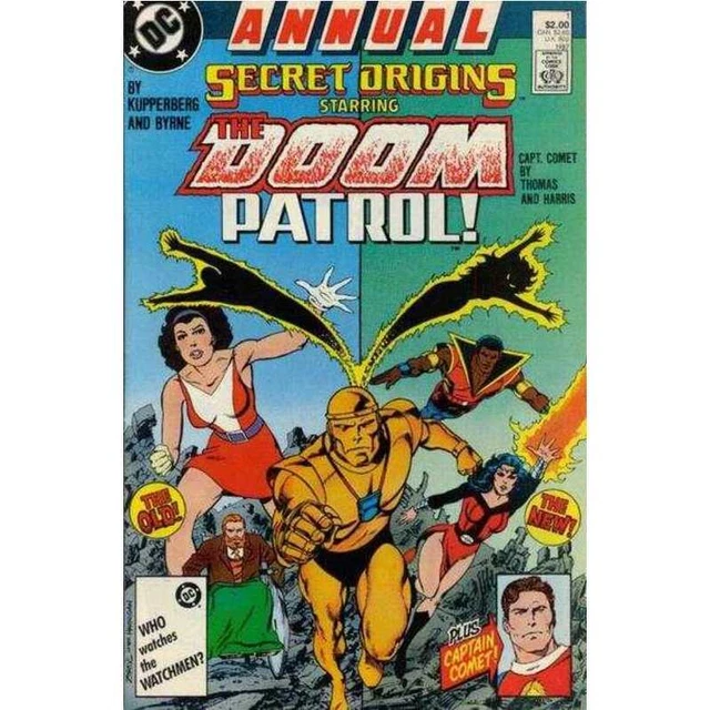 Secret Origins (1986 series) Annual #1 in Very Fine + condition. DC comics [j}