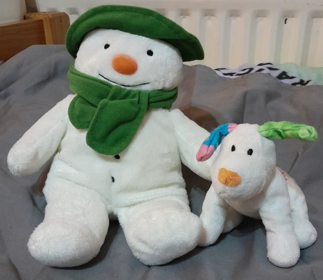 THE SNOWMAN AND The Snow Dog Plush 30 10 CM In Height IDEAL FOR the-snowman-and-the-snow-dog-plush-30-10-cm-in-height-ideal-for