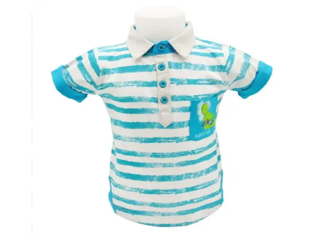 Blue Seven Bambini Ragazzi Polo Maglia Polo Manica Corta T-Shirt Junior