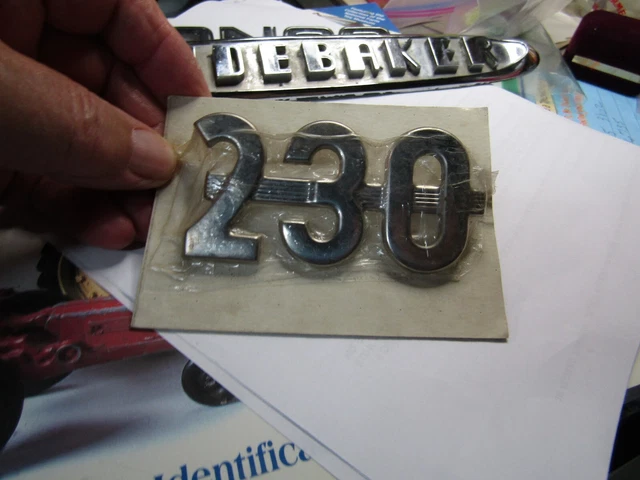 nos international harvester 230 Side Emblem