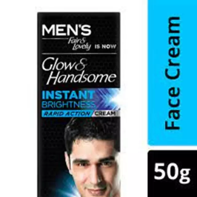 3 xTUBES! GLOW AND HANDSOME MENS MAX FAIRNESS CREAM 50 g