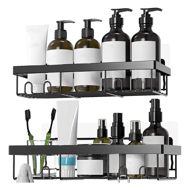 Scaffale Organizer per Mensole per Doccia (Confezione da 2), Mensole per X5A1
