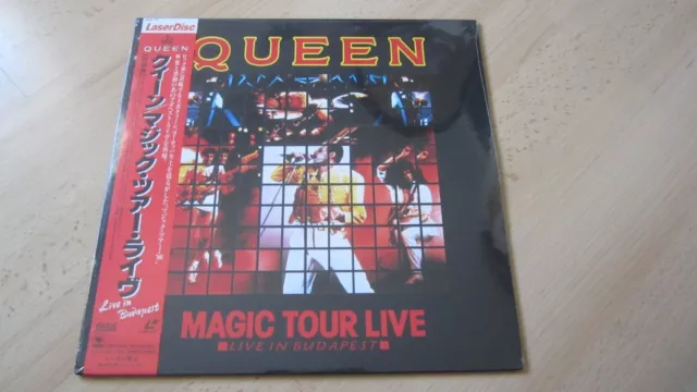 QUEEN Magic tour Live LD Laserdisc pressage original JAPON JAPAN NEUF RARE !!