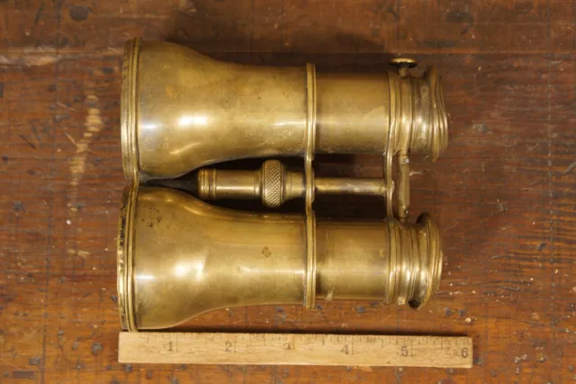 Antique Brass Camfange Marine Binoculars