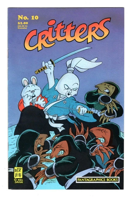 Critters 10 (6.5) Early Usagio Yojimbo (Ships Free) *