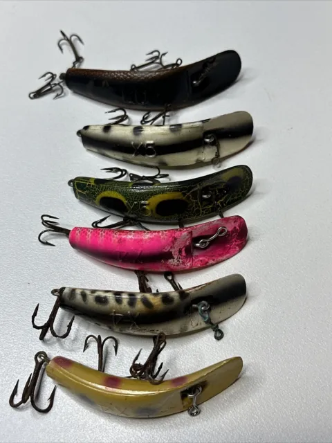 VINTAGE TROUT FISHING Lures, 9 In Total In Tackle Box $3.99 - PicClick AU