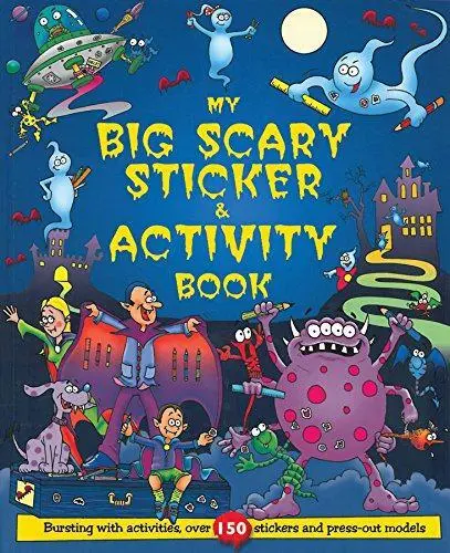 My Big Scary Sticker and Activity Book (Igloo Books Ltd Giant Sticker & Activity