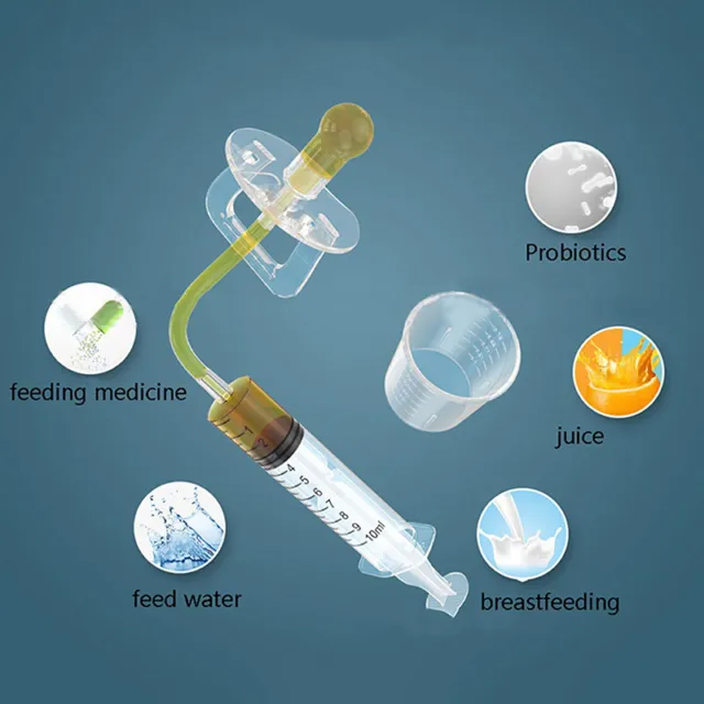 Baby Medicine Feeder Newborn Syringe Needle Feeder Medicine Dropper Dispenser F3