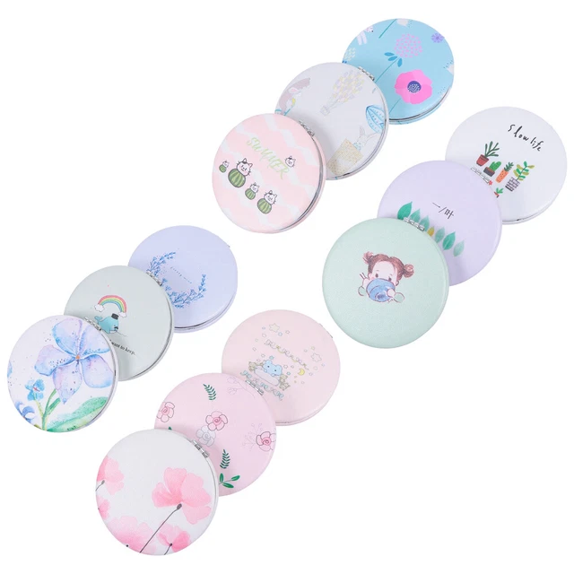12 Pcs Kosmetikspiegel Taschenspiegel Für Damen Reisespiegel Fräulein Kleiner