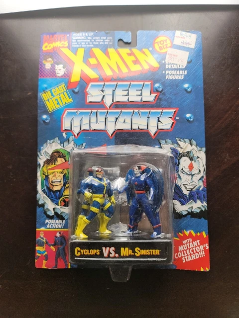 Steel Mutants X-Men: 3" Cyclops vs Mr. Sinister (1994, ToyBiz)