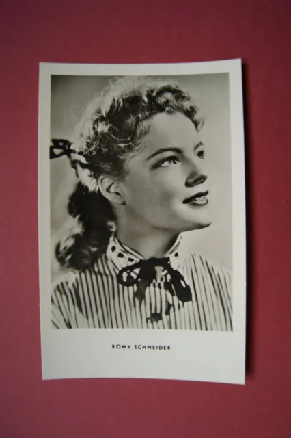 Romy Schneider / Postkarte / Film Foto / Autogrammkarte - Schorchtfilm 1956