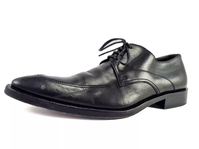 HUGO BOSS Cuir Noir Chaussures Derby pour Hommes Taille US 9 Ue 42