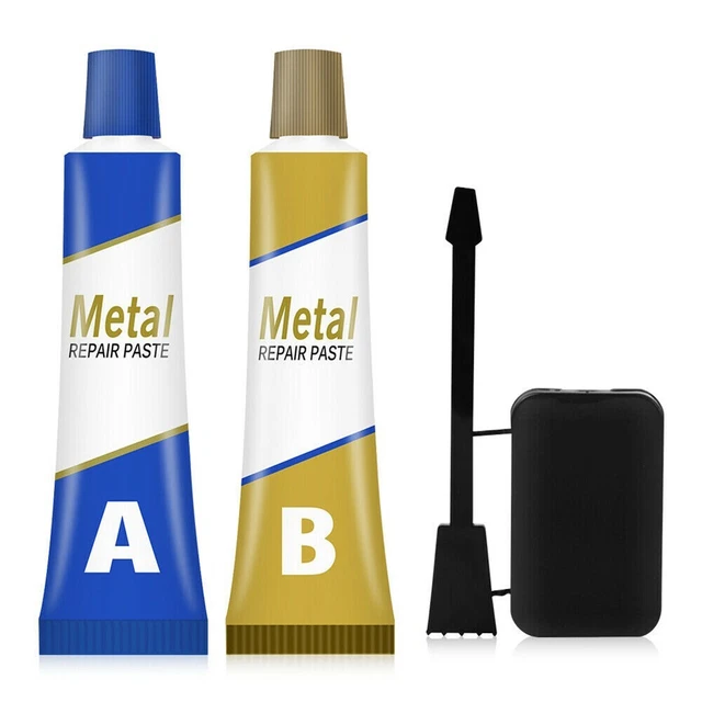 Crema di riparazione ALTA QUALITÀ adesivo metallo saldatura 2 pezzi A & B