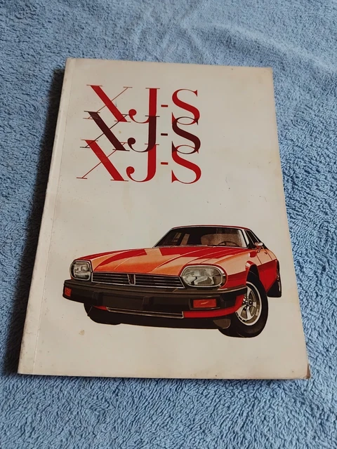 JAGUAR XJS V12 UK Specification 1977 Handbook Owners Manual XJ-S Pre HE £45.00 - PicClick UK