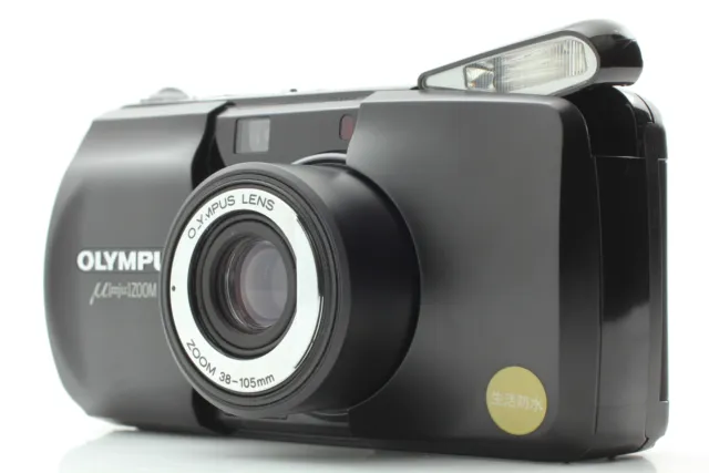 Read [Near MINT] Olympus mju Zoom 105 Black Point & Shoot Film Camera From JAPAN